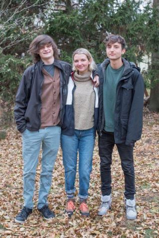 Ellie Tahan's children, Charlie Tahan, Daisy Tahan and Willie Tahan.